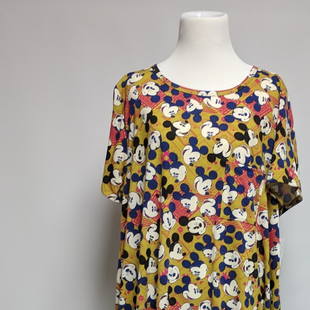 LuLaRoe DISNEY Carly Swing Dress (Mickey Mouse)